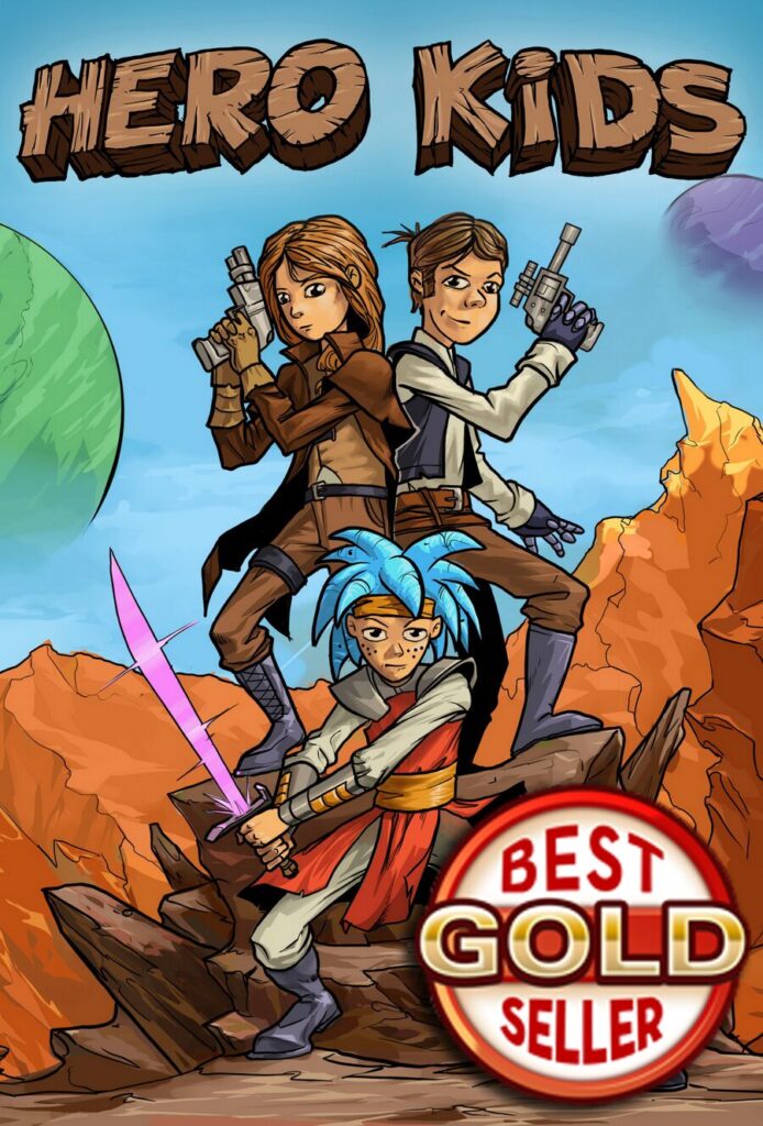 Hero Kids - Hero Kids space adventures cover - Best Gold Seller