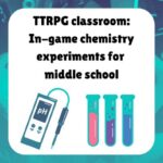 TTRPG classroom: In-game chemistry experiments for middle school