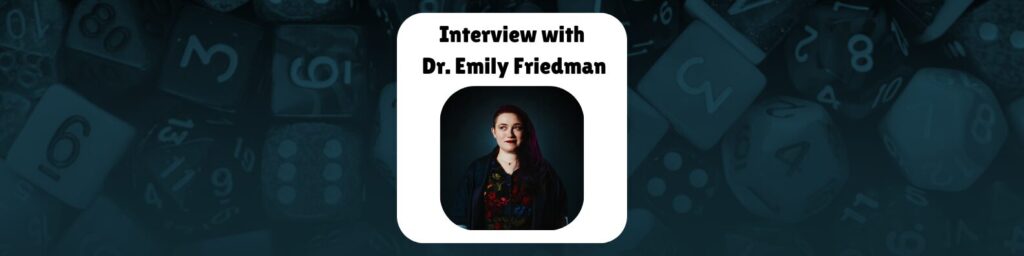 Interview with Dr. Emily Friedman